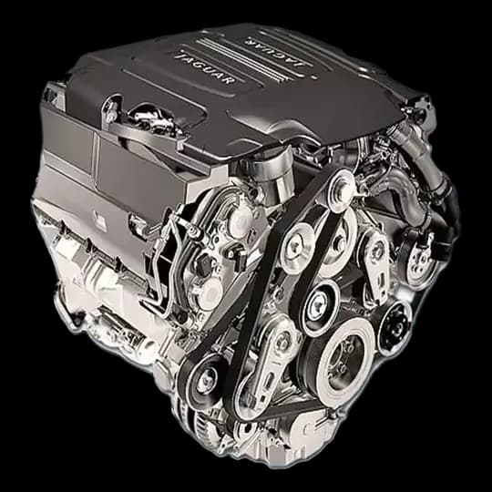 Jaguar F-Type R engine